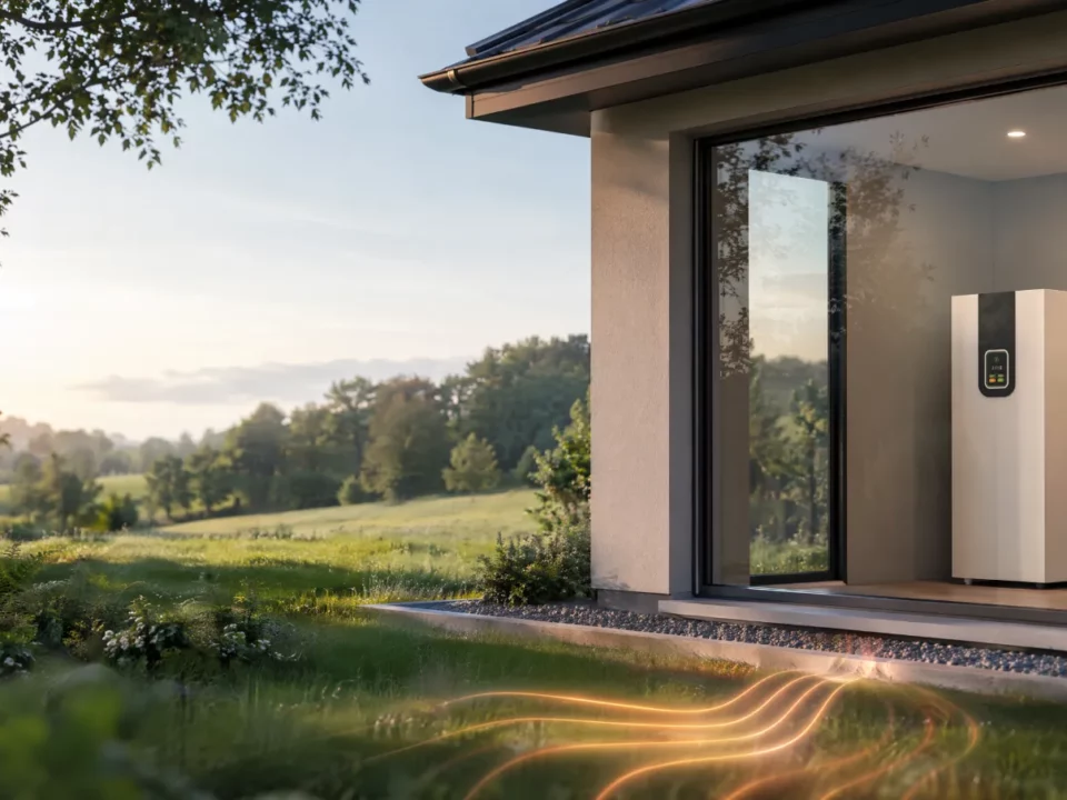 Gamme géothermique NEXTHERM 2026 au fluide frigorigène R454C, pompe à chaleur en local technique