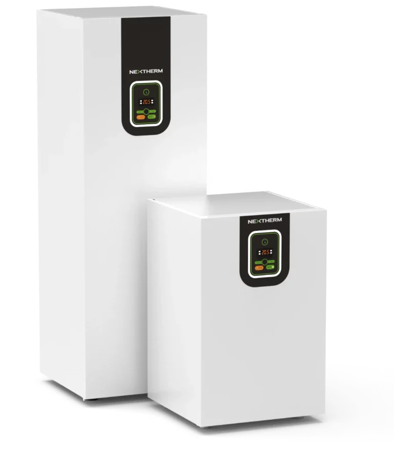 Pompes à chaleur géothermiques NEXTHERM de la gamme 2026 au R454C