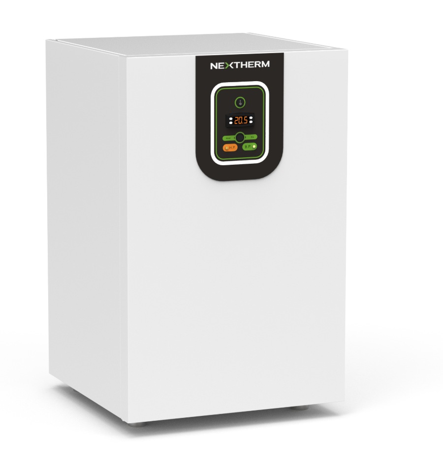 Module unique de la pompe à chaleur géothermique SMARTPACK4 Grande Puissance R454C : 24 à 36 kW, habillage tôle, L 635 × H 990 × P 635 mm